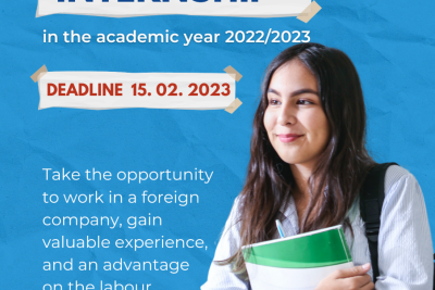 Výzva: ERASMUS+ PRAKTICKÁ STÁŽ v akademickom roku 2022/2023