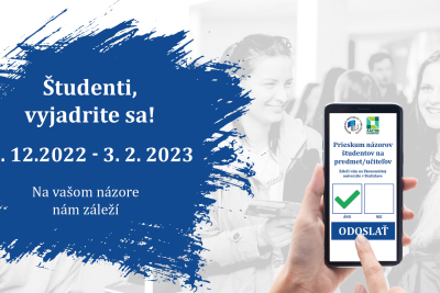 Študentská anketa v ZS 2022/2023