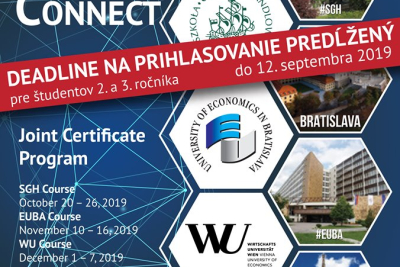 Dodatočná výzva k novému projektu pre študentov - CEC - Central Europe Connect
