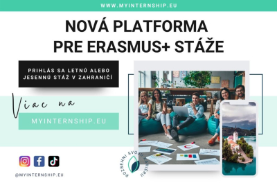 Nová platforma pre Erasmus+ stáže