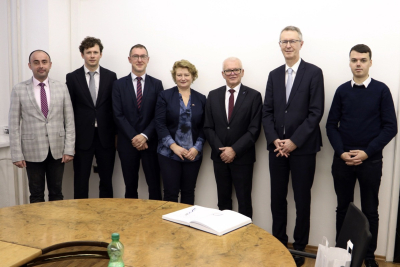 Prijatie delegácie nemeckého parlamentu