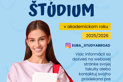 Call for applications for Erasmus+ studies in the academic year 2025/2026