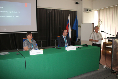 Jazyk a politika - 4. ročník medzinárodnej vedeckej konferencie