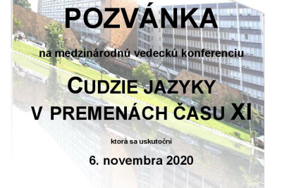 Cudzie jazyky v premenách času XI