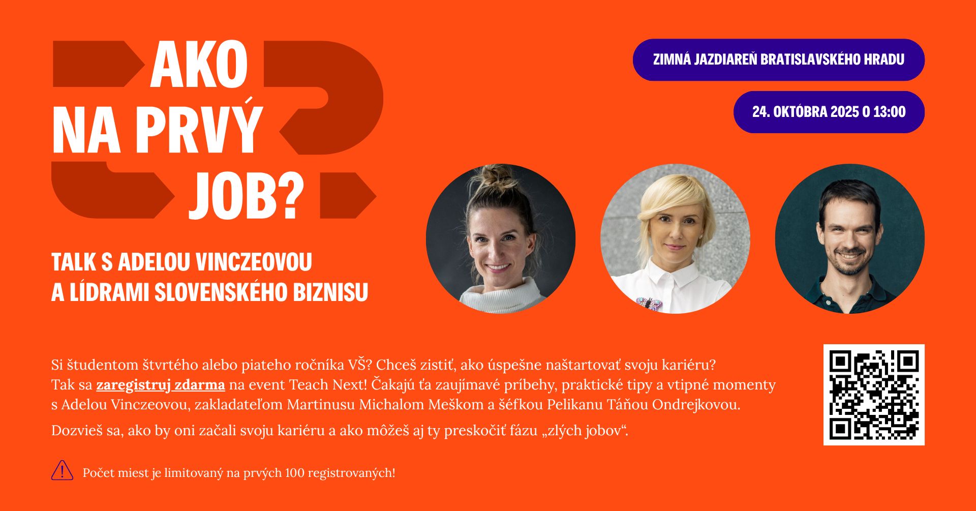 Ako na prvý job?