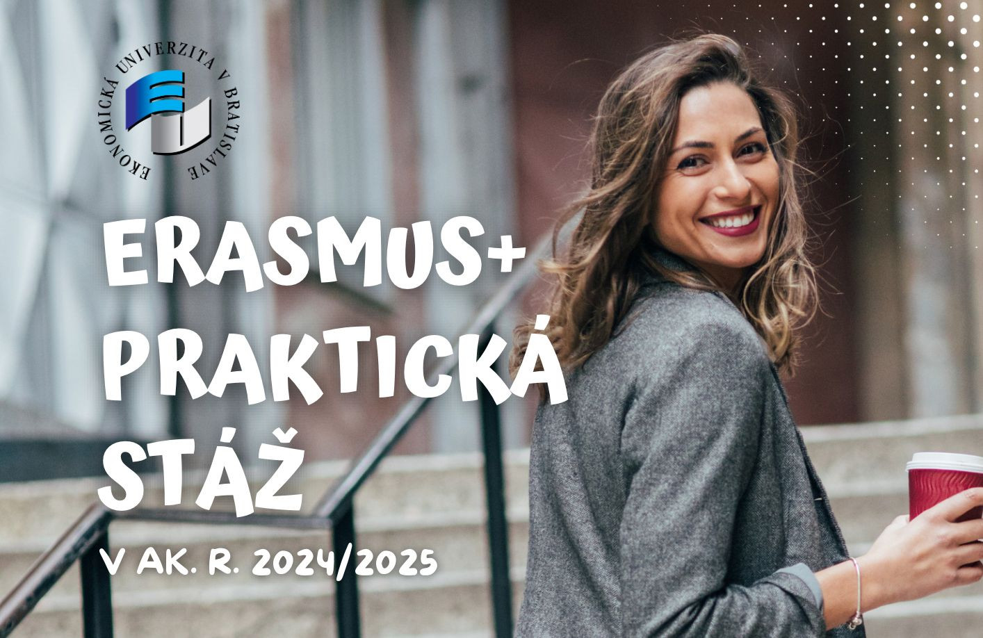 Výzva na podávanie prihlášok na Erasmus+ stáž na akademický rok 2024/2025 - 3.kolo