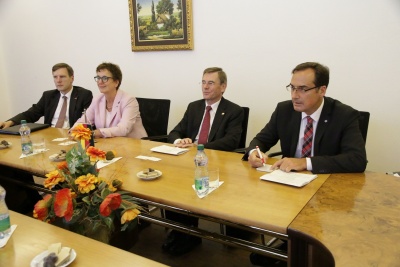 Návšteva delegácie Nemeckého spolkového snemu