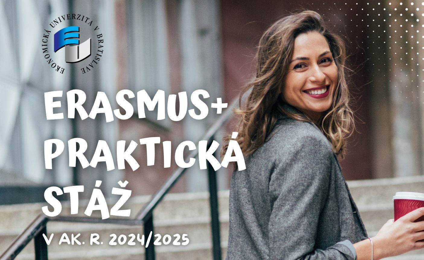 Výzva na podávanie prihlášok na Erasmus+ stáž na akademický rok 2024/2025 - 2. kolo